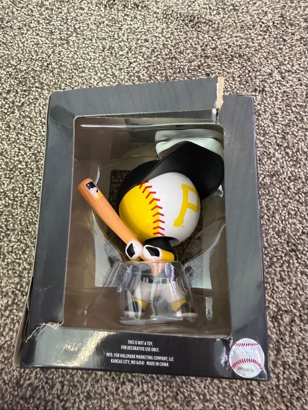 NEW Hallmark Pittsburgh Pirates MLB Christmas Tree Ornament